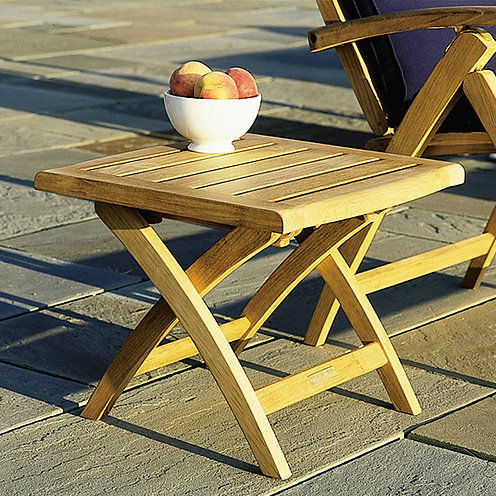 Tavolo per barca - ST-20 - Release Marine - regolabile / pieghevole / in teak