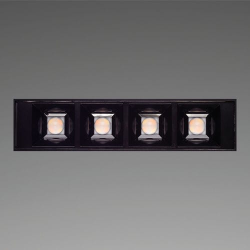 Spot da interno - 4 frameless - prebit - per barca / per yacht / per cabina