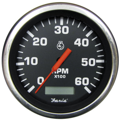 Contagiri analogico - TC9132 - Beede Electrical Instrument - per barca / con contaori motori