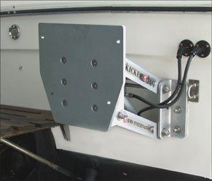 Supporto motore per barca - Kicker Jac - Bob's Machine Shop - jack-plate idraulico