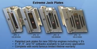 Supporto motore per barca - Extreme Series  - Bob's Machine Shop - jack-plate idraulico