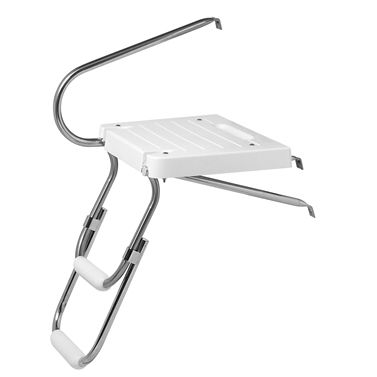 Piattaforma fissa - I/O - O/B Swim - Detmar - per barca / per specchio di poppa