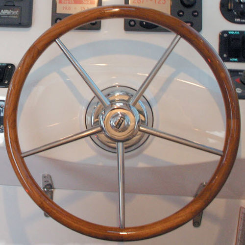 Volante per barca a motore in teak - Destroyer™ - Edson Marine