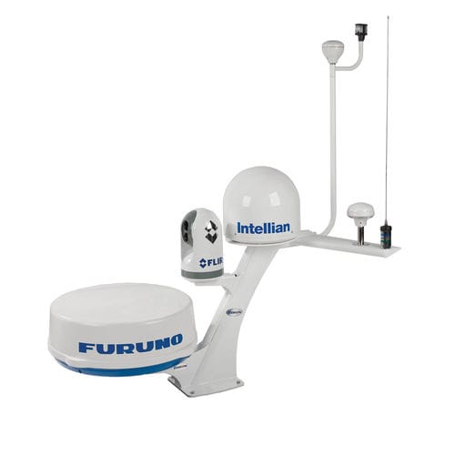 Supporto per antenna radar - 68300 - Edson Marine - SATCOM / in alluminio