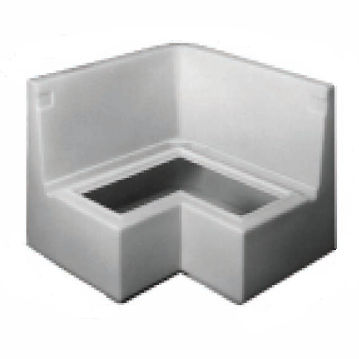 Panchetta per pontoon boat - 80-8598-02 - Kracor - 2 posti / con contenitore / d'angolo