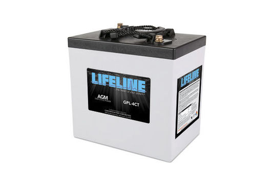 Batteria marina - GPL-4CT   - Lifeline Batteries - 6 V / piombo / AGM