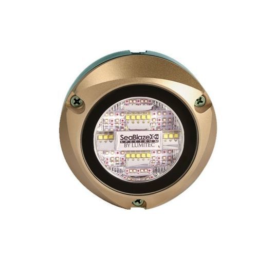 Illuminazione subacquea per barca - Zambezi X2 - Lumitec Lighting - LED / per montaggio in superficie / in bronzo