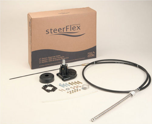 Timoneria per barca a motore - LT - Pretech - a fune