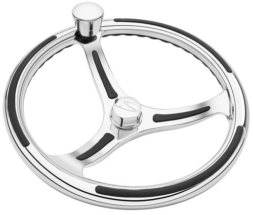 Volante per barca a motore in acciaio inossidabile - Primus - Polished - Schmitt & Ongaro Marine Products - racing