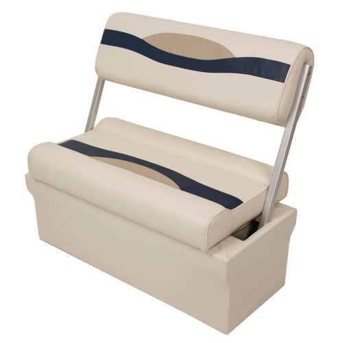 Panchetta 2 posti - SH17  - Veada Industries - per pontoon boat / con schienale reversibile / con contenitore