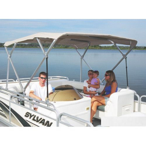 Tendalino parasole per cabina di pilotaggio - BT200 - Veada Industries - per barca a motore / con struttura in alluminio / in poliestere