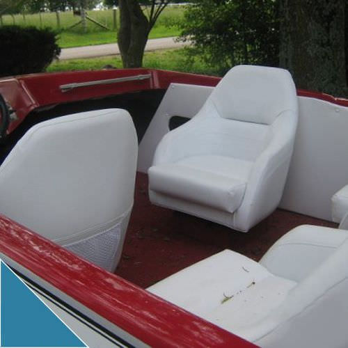 Sedile pilota - CLHS2901 - Veada Industries - per barca / con braccioli / con schienale alto