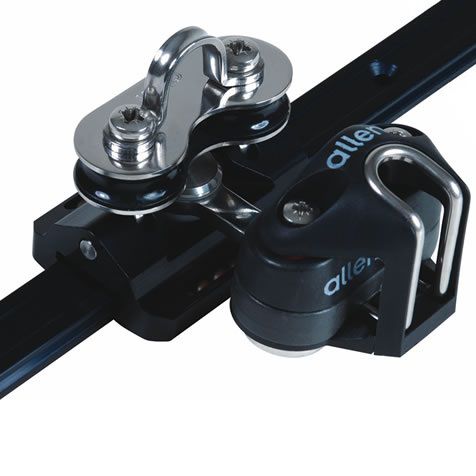 Carrello di scotta per randa - A4589CAT676 - Allen Brothers - a pulegge fisse / su cuscinetti a sfera / con grillo pivotante