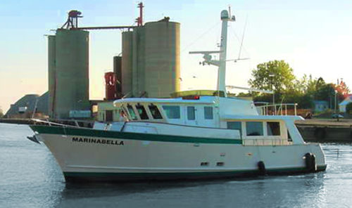 Motor-yacht da crociera - PASSAGE MAKER 54 - Kanter Yachts - offshore / raised pilothouse / con 2 cabine