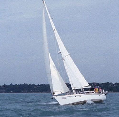 Barca a vela da crociera - 47 - Kanter Yachts - in alluminio / con bompresso
