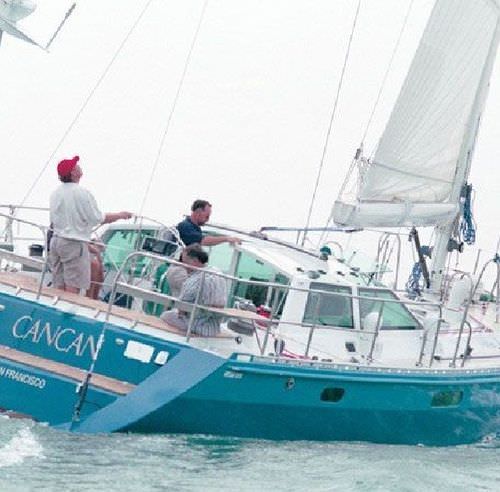 Sailing-yacht da crociera - BOUGAINVILLAEA 54 - Kanter Yachts - con deck saloon / con pozzetto centrale / con bompresso