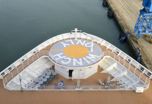 Rivestimento per ponte antiscivolo - Bolideck® Helideck - Bolidt - aspetto teak