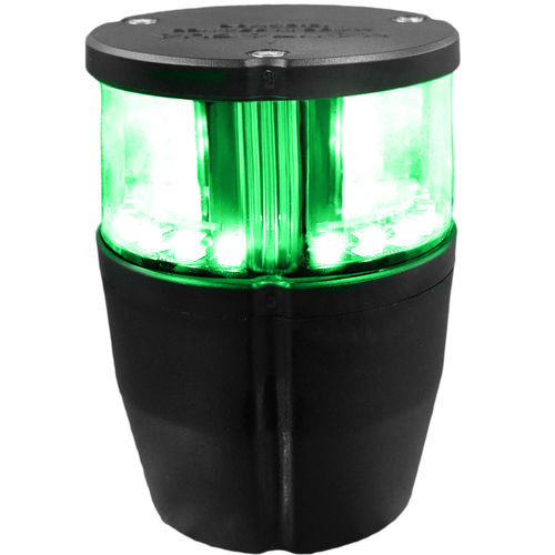 Luce di navigazione per barca - 00131 - MANTAGUA - per barca a vela / LED / verde