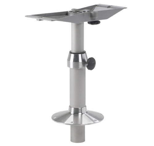 Base per tavolo regolabile - Omega - Pörtner - idraulica / telescopica / per barca