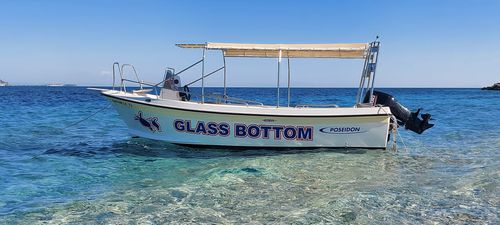 Barca professionale battello turistico - 620 W GLASS BOTTOM - Biskinis Bros S.A. - fuoribordo