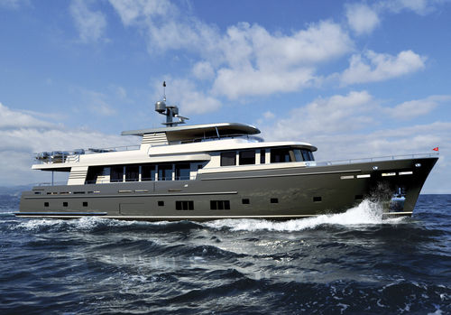 Super-yacht da crociera - SANTA MARIA T - Van der Valk Shipyard - trawler / con fly / con cabina di pilotaggio