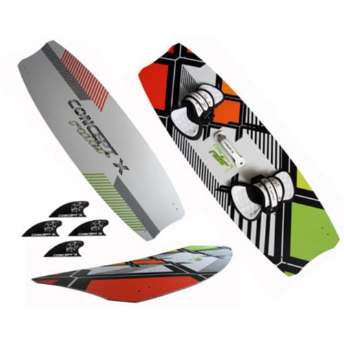 Tavola da kitesurf ibrida - Ruler 145x45 - Concept X - da wave