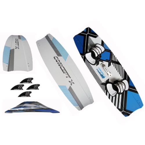 Tavola da kitesurf twin-tip - Rush 3D 140x44 - Concept X - da wave