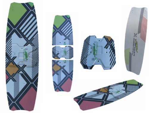 Tavola da kitesurf twin-tip - Split 140 x 44 - Concept X - da wave