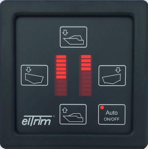 Flap elettrico - elTrim GmbH - di barca / automatico / con indicatore di posizione