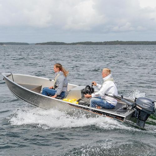 Lancia fuoribordo - MINI S - FISKARS Inha Works., Buster Boats - con console laterale / sportiva / in alluminio