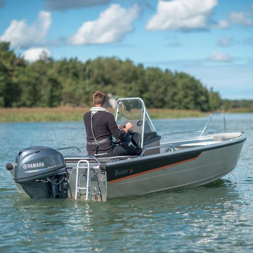Barca open fuoribordo - S / S1 / SCC - FISKARS Inha Works., Buster Boats - con console centrale / con console laterale / da pesca sportiva