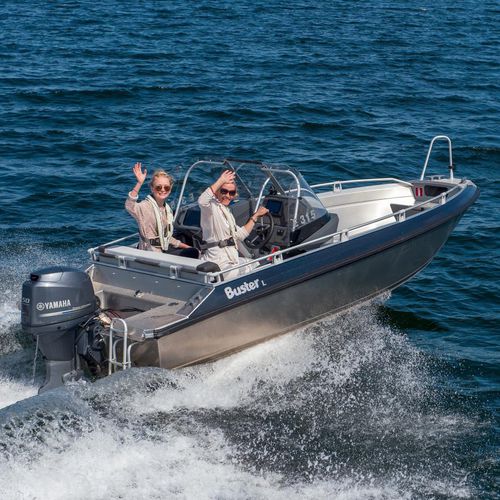 Barca open fuoribordo - L1/L2 - FISKARS Inha Works., Buster Boats - con console centrale / con console laterale / sportiva