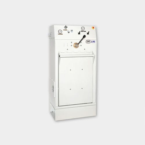 Cabina antideflagrazione antideflagrante - 004565 - Lenhardt & Wagner - per bombola da immersione / blindata / per immersione subacquea professionale