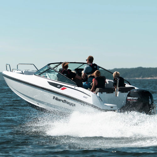 Runabout fuoribordo - AVANT 605 - Nordkapp Boats - con dual console / bow-rider / open