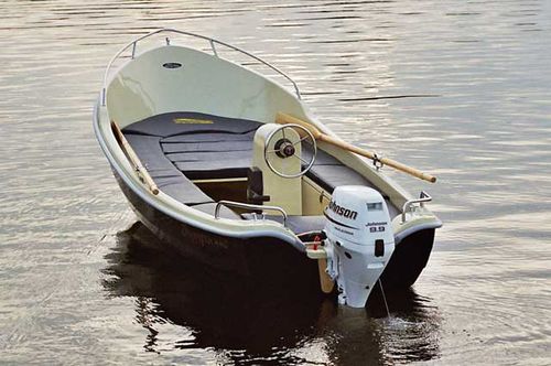 Bay boat fuoribordo - 440 classic - Olympia Yacht - con console centrale