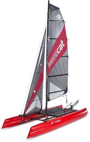 Catamarano sportivo gonfiabile - HAPPY CAT STAR CARBON - Pop Factory - per regata costiera / da regata / multiplo