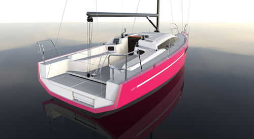 Barca a vela da crociera rapida - RM890+ - RM Yachts - in legno / a doppio timone / bichiglia