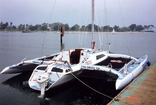Trimarano - F-9AX - Farrier Marine (NZ) - da crociera / con 1 cabina / rimorchiabile