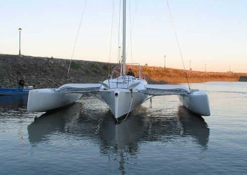 Trimarano - F-39R - Farrier Marine (NZ) - da regata / con 1 cabina / rimorchiabile