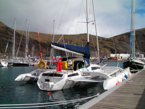 Trimarano - F-36 - Farrier Marine (NZ) - da crociera d'altura / con 1 cabina / rimorchiabile