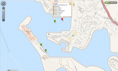 Software di gestione di flotta - Fleet - C Security Systems AB - per marina / per società di noleggio di barche