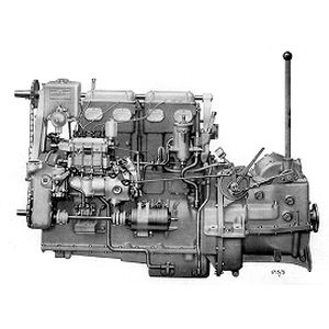 Motore entrobordo - 4LW  - Gardner Marine Diesels - diesel / per barca professionale / ad iniezione indiretta