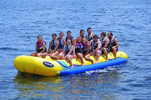 Bananone max. 12 persone - Waterboggan 12 Commercial - RAVE Sports - doppio