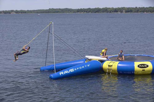Gioco acquatico altalene - Rope Swing - RAVE Sports - per base turistica sportiva / flottante