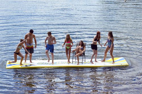 Gioco acquatico materasso - Water Whoosh 20' - RAVE Sports - per base turistica sportiva / gonfiabile / flottante