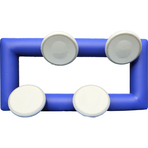 Gioco acquatico parco - Splash Trax Ninja Quad Steps - RAVE Sports - per base turistica sportiva / gonfiabile