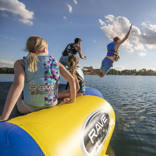 Gioco acquatico trampolini - Bongo 20 Water Bouncer - RAVE Sports - per base turistica sportiva / gonfiabile