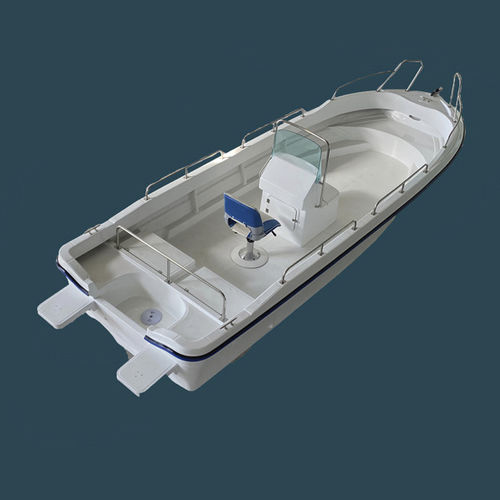 Barca da pesca e diporto fuoribordo - FRP20F - Qingdao Lian Ya Boat Co.,Ltd. - open / multiuso / ad alta prestazione