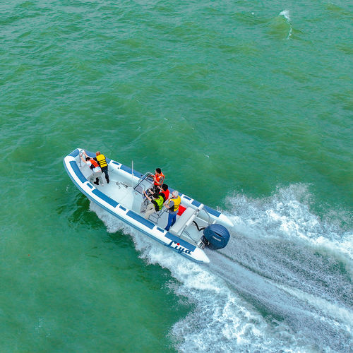 Barca professionale imbarcazione di servizio - LY70-Alu - Qingdao Lian Ya Boat Co.,Ltd. - fuoribordo / in alluminio / gommone