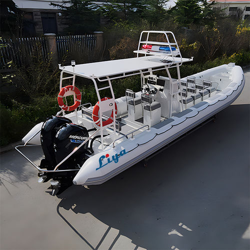 Gommone fuoribordo - LY100-Alu - Qingdao Lian Ya Boat Co.,Ltd. - RIB / open / con console centrale